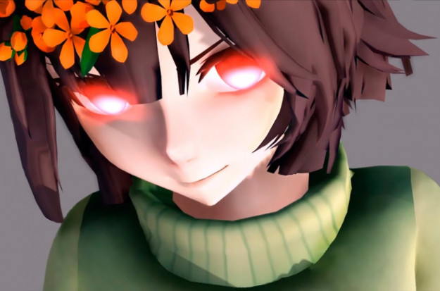 (MMD) Undertale / Chara / Castle