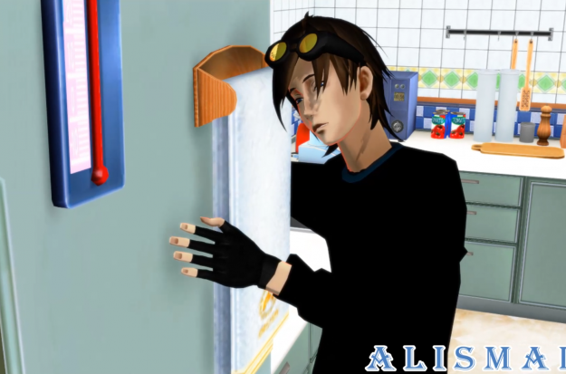 (MMD) Toby/ Я смотрю на макароны