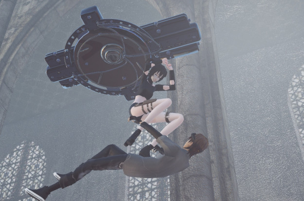 (MMD) fight / Alis / Toby /